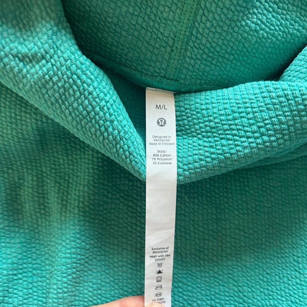 Lululemon Ribbed Funnel Neck Pullover - Picture 4 of 5